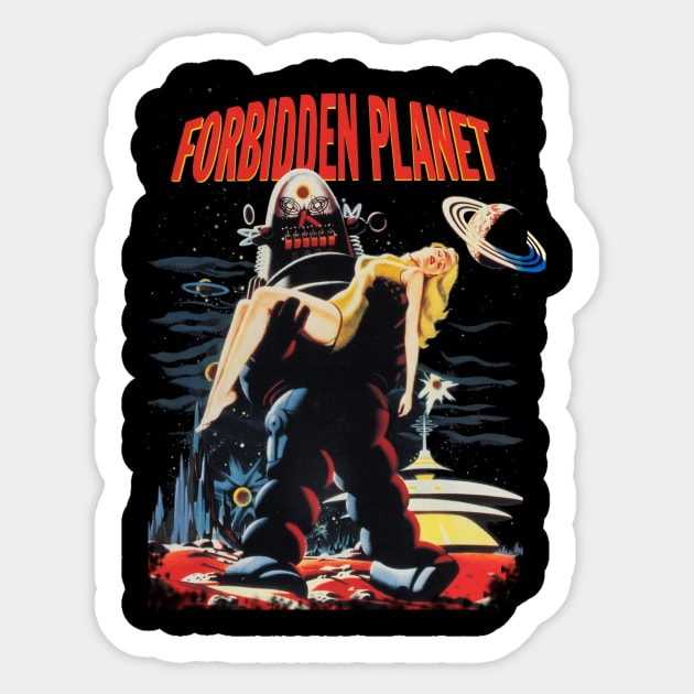 Forbidden Planet Sticker by ramonagbrl